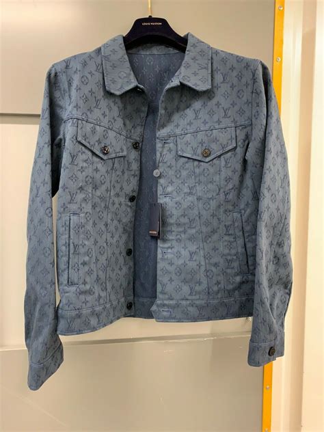 giacca jeans louis vuitton uomo|louis vuitton denim jacket.